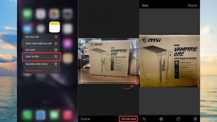Hướng dẫn quét ảnh trên iPhone bằng ứng dụng Notes