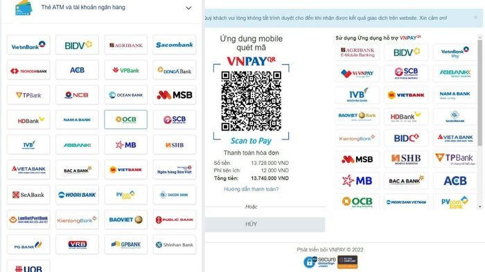 Hướng dẫn thanh toán học phí tại Đại học Sư phạm TPHCM qua cổng VNPAY