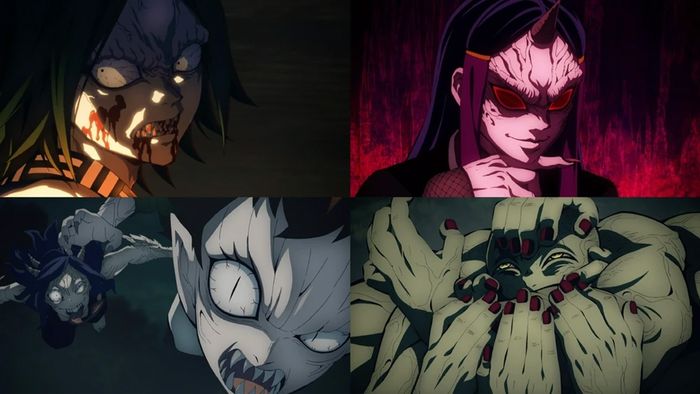 Các con quỷ trong Kimetsu No Yaiba