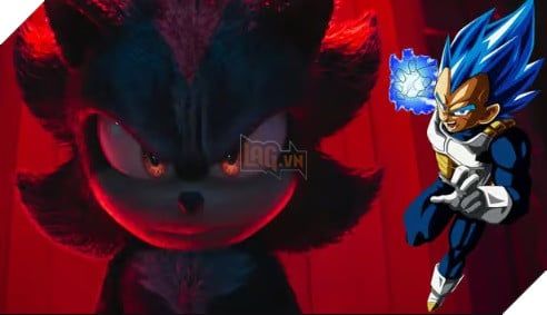 Cuộc hội ngộ giữa Vegeta và Sonic trong Sonic the Hedgehog 3