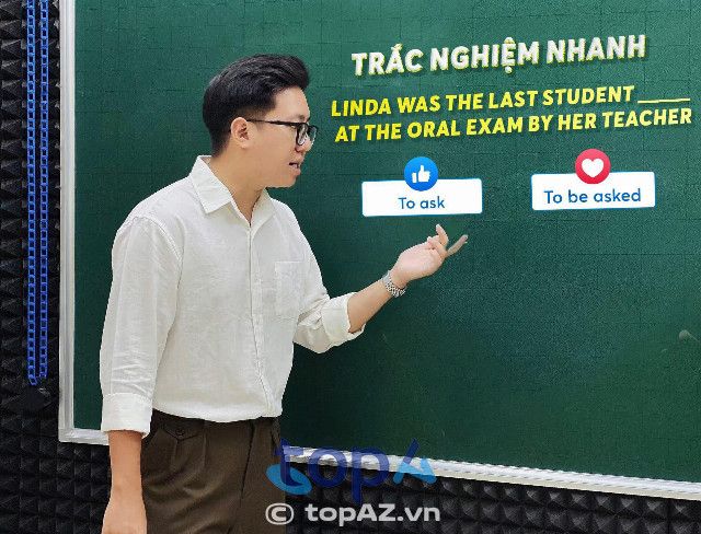 Lớp tiếng Anh thầy Nghĩa tại huyện Ba Vì