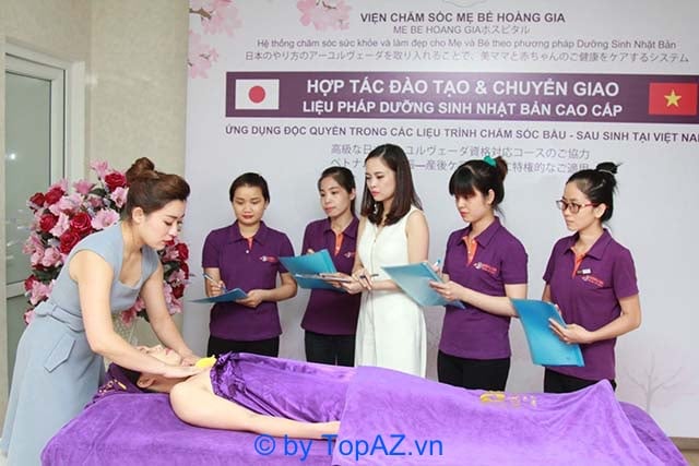 địa chỉ học nghề massage mẹ & bé