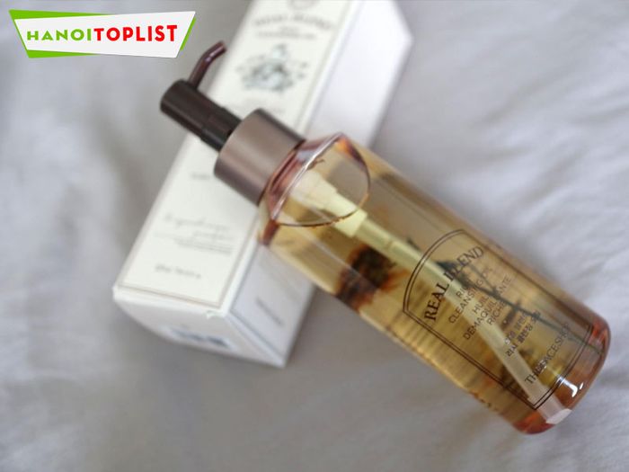 Top 5 sản phẩm bán chạy tại The Face Shop: Dầu tẩy trang Real Blend Deep Cleansing Oil - Mytour