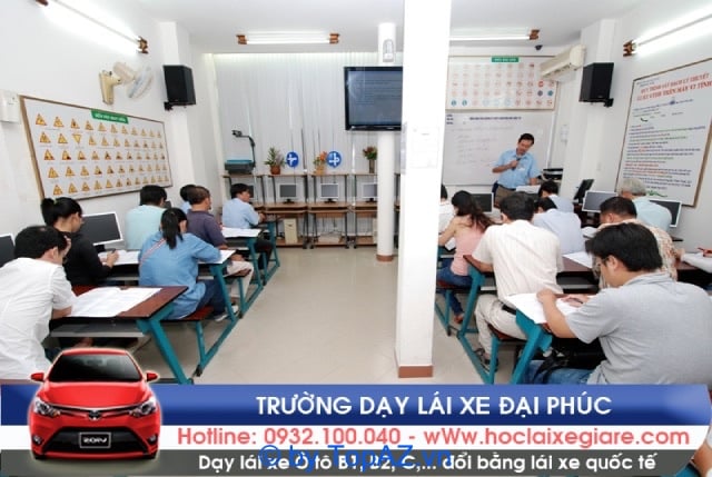 trung tâm đào tạo lái xe ô tô B1, B2, C, D, E tại TPHCM