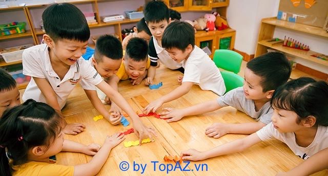 trường mầm non montessori chất lượng tại Hà Nội