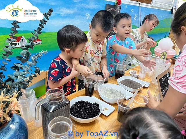 trường mầm non Montessori uy tín tại Hà Nội