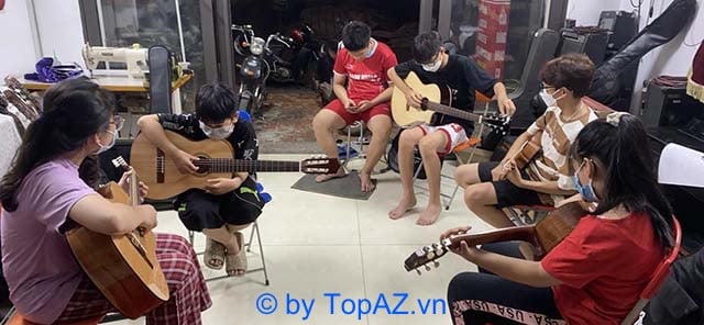 trung tâm học đàn guitar tại Hải Phòng