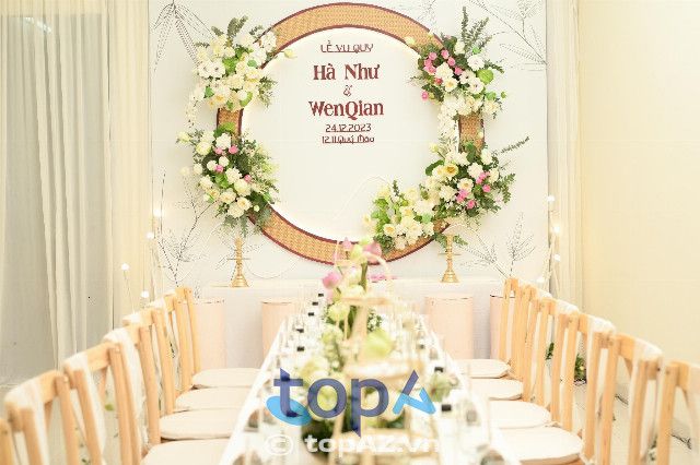 Dịch vụ trang trí đám cưới tại Đà Nẵng của Zé Wedding Decor