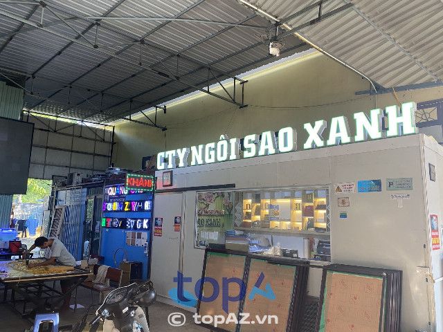 Công ty quảng cáo Ngôi Sao Xanh tọa lạc tại Bắc Ninh