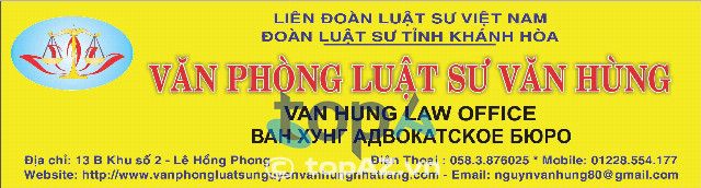 Văn phòng Luật sư Văn Hùng tại Nha Trang