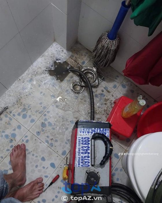 Dịch vụ thông cống nghẹt tại Nha Trang