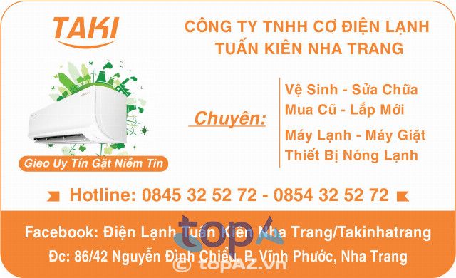 Cơ điện lạnh Tuấn Kiên tại Nha Trang