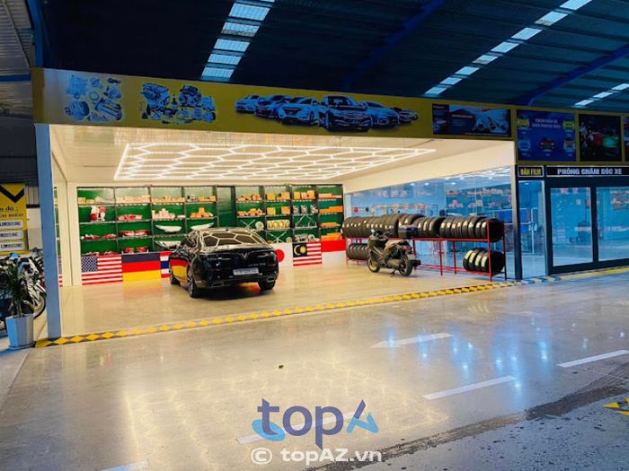 Trung Tâm Garage Ô Tô tại Tiền Giang