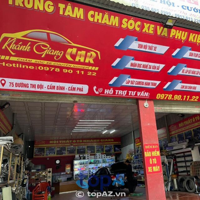 địa chỉ cung cấp nội thất ô tô tại Quảng Ninh