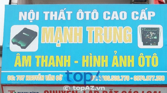 Cửa hàng nội thất ô tô Mạnh Trung