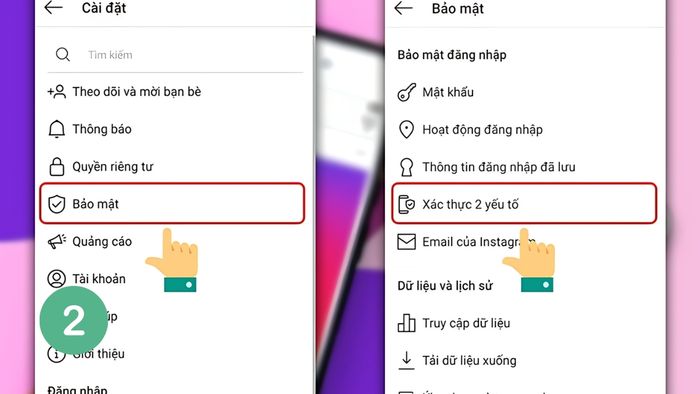 Hướng dẫn cài đặt 2FA trên Instagram