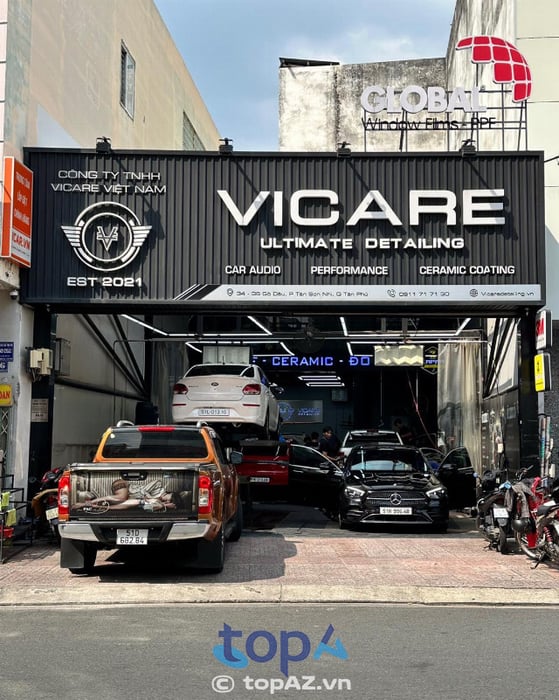 Vicare Detailing – trung tâm làm sạch nội thất ô tô uy tín tại TPHCM