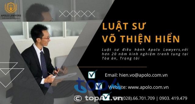 Luật sư Võ Thiện Hiển