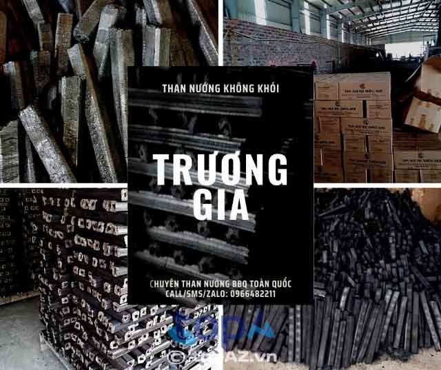 Than nướng không khói Trương Gia