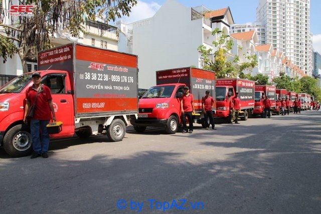 SEC Sài Gòn Express đã hoạt động hơn 10 năm trong lĩnh vực dịch vụ taxi tải tại TPHCM.