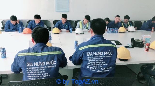 Dịch vụ vệ sinh công nghiệp Gia Hưng Phúc