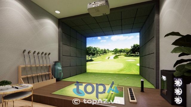 Nhà thiết kế phòng tập Golf 3D tại TPHCM