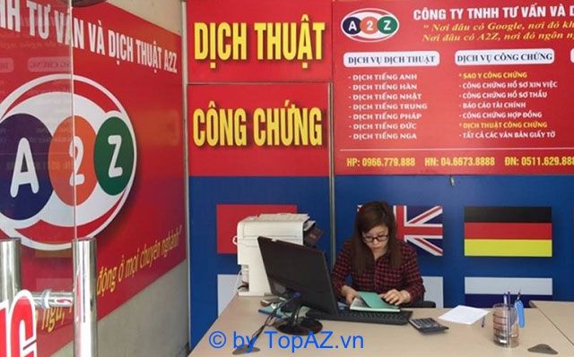 Công ty dịch thuật A2Z tại Hải Phòng