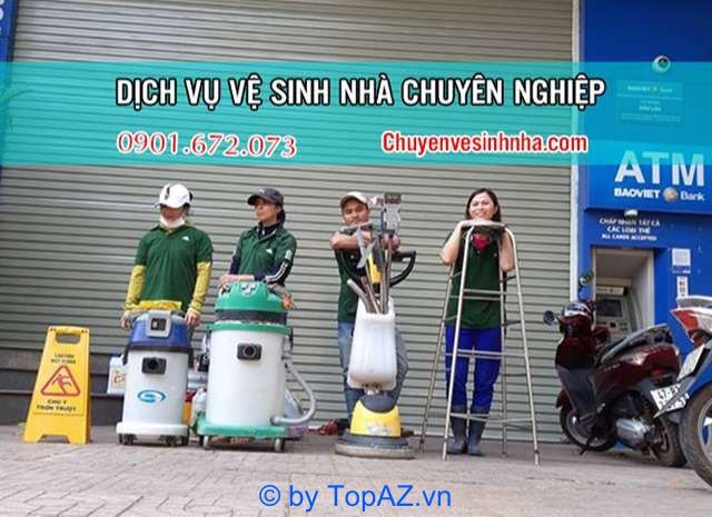 dịch vụ vệ sinh nhà mới xây tại tphcm