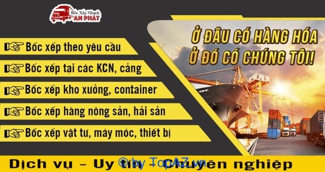 Dịch vụ bốc xếp hàng hóa hàng đầu tại TPHCM