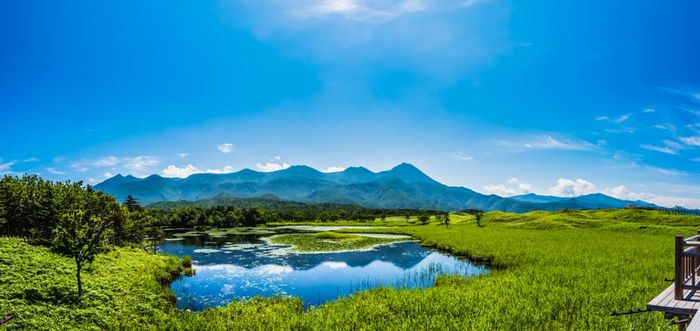 Công Viên Quốc Gia Shiretoko nằm trên bán đảo Shiretoko ở phía đông Hokkaido