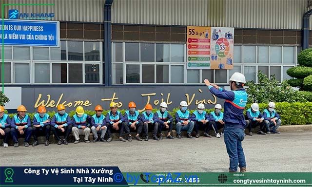 vệ sinh nhà xưởng tại Tây Ninh