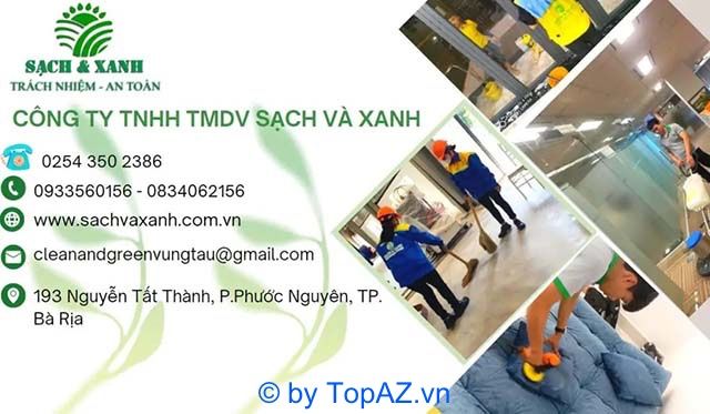 vệ sinh nhà xưởng ở Bà Rịa Vũng Tàu