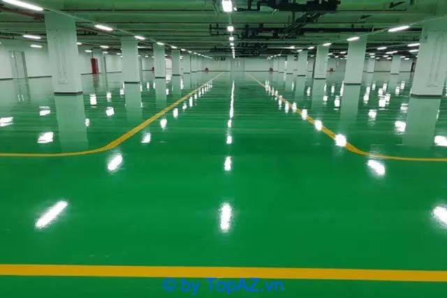 Sơn Epoxy nhà xưởng tại Bến Tre