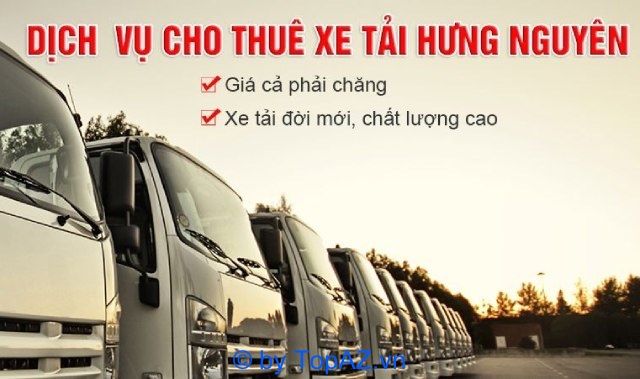 Vận tải Hưng Nguyên chuyên cung cấp xe tải chở hàng đời mới với chất lượng vượt trội.