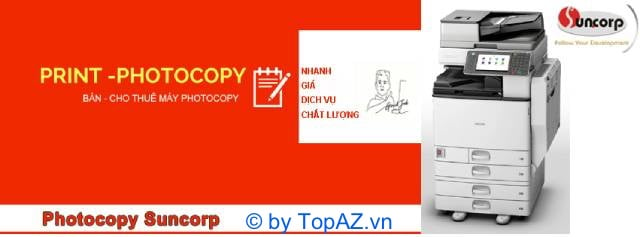 công ty cho thuê máy photocopy tại TPHCM