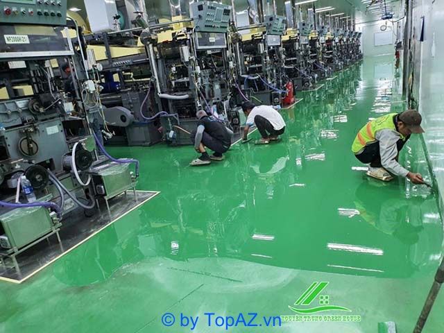 Sơn Epoxy nhà xưởng tại Bến Tre