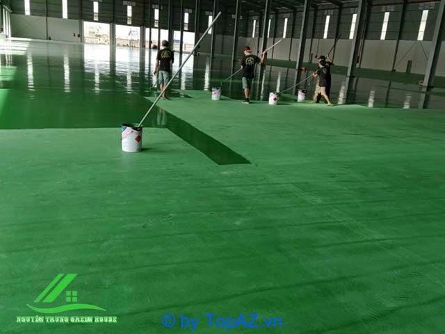 sơn epoxy cho nhà xưởng tại Tiền Giang