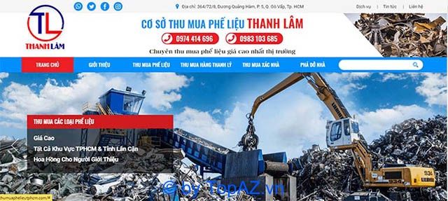 công ty thu mua phế liệu tại TPHCM