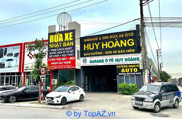 trung tâm chăm sóc xe hơi hải phòng