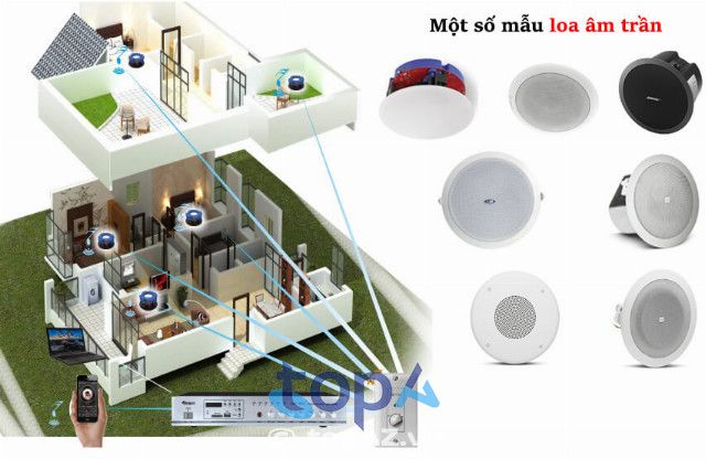 Dịch vụ tư vấn và lắp đặt loa âm trần cho spa tại TPHCM