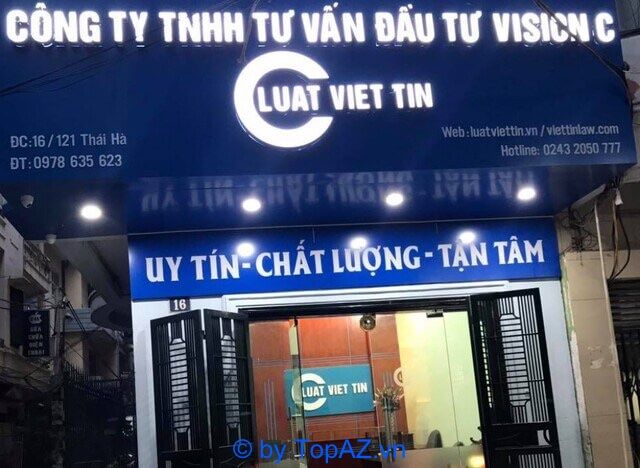 Công ty Luật Việt Tín cung cấp dịch vụ tư vấn và hỗ trợ pháp lý chất lượng, tận tâm và uy tín.