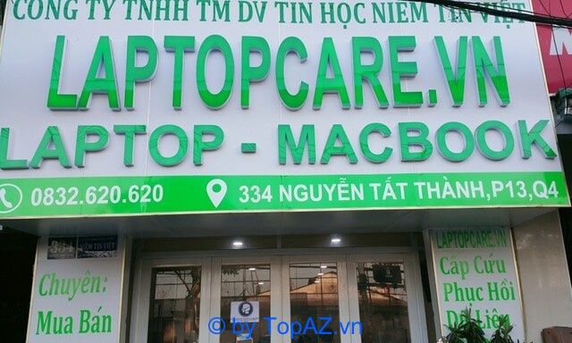 Laptopcare.vn là trung tâm sửa chữa máy tính và laptop hàng đầu tại quận 4.