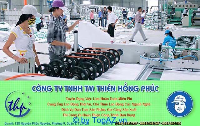 Nơi cung cấp lao động tại TPHCM