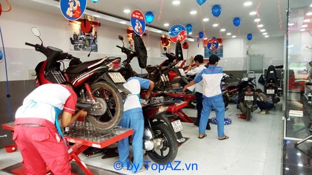 Cửa hàng sửa xe máy giá rẻ tại TP. Nha Trang