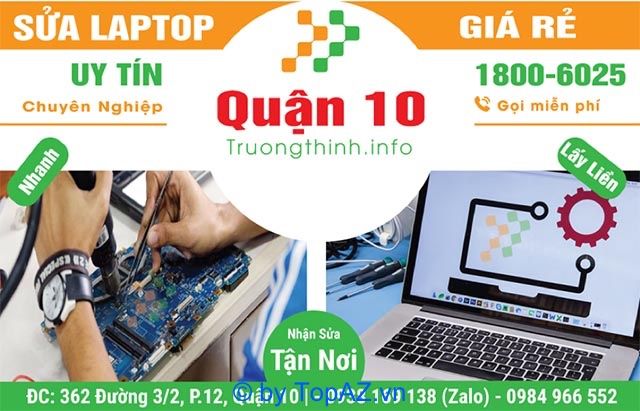 Dịch vụ sửa chữa máy tính PC và laptop tại quận 10 từ Trường Thịnh Group, uy tín và chất lượng