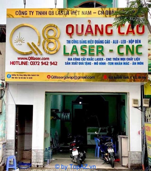 Đơn vị cung cấp dịch vụ làm biển quảng cáo tại TPHCM