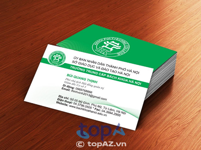 Địa chỉ in name card tại Đà Nẵng