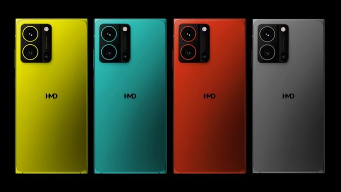Các lựa chọn màu sắc của HMD Hyper