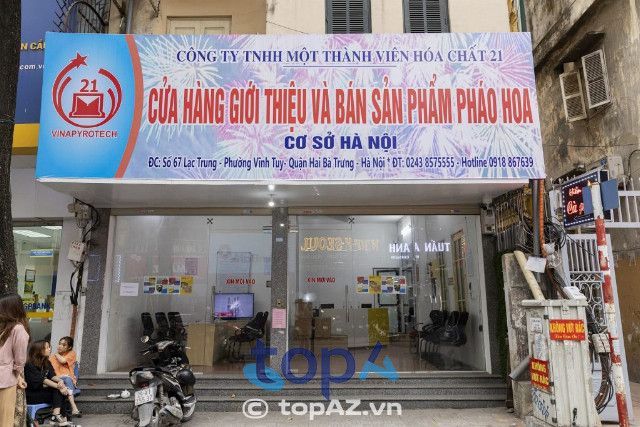 Cửa hàng Pháo hoa số 11 tại quận Hai Bà Trưng, Hà Nội