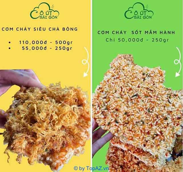 Cơm cháy Cô Út Sài Gòn